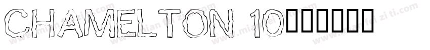 Chamelton 10字体转换